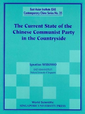 cover image of The Current State of the Chinese Communist Party In the Countryside
